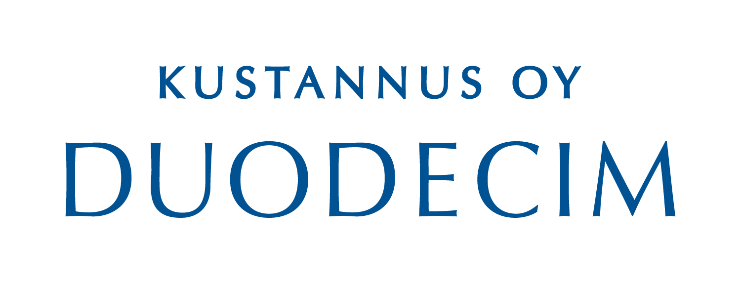 Kustannus Oy Duodecimin keskitetty logo.