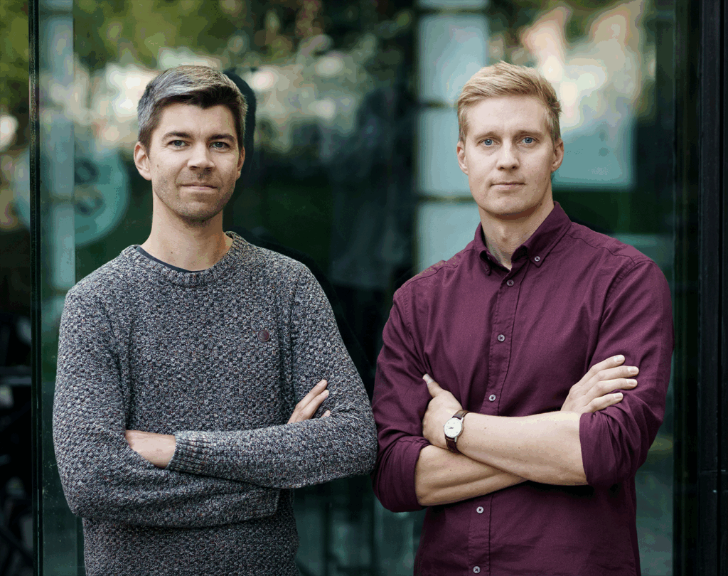 Kuura Health Oy:n teknologiajohtaja Samuli Asmala ja toimitusjohtaja Jani Tikkanen