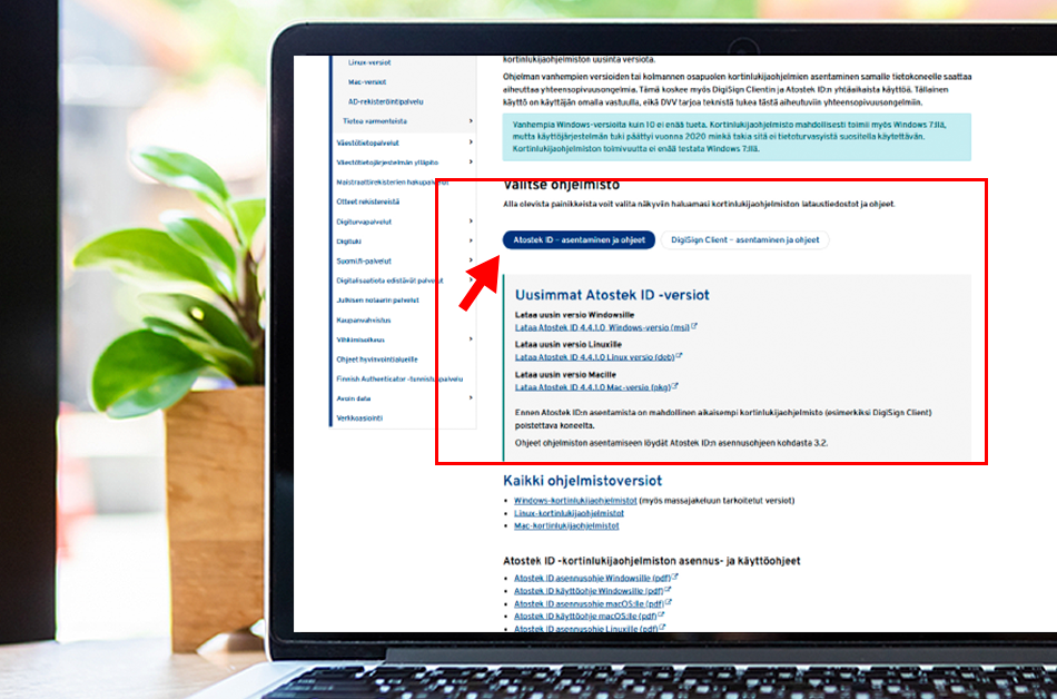 Lataa Atostek ID -kortinlukijaohjelmisto tietokoneelle