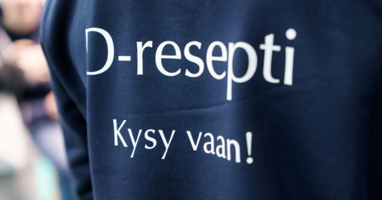 D-reseptin huppari. Duodecim on varautunut tekemään D-reseptistä suppeamman version, jos Kelain lakkautetaan.